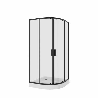 Душевой уголок Niagara Nova NG-6807-08 BLACK 100х100